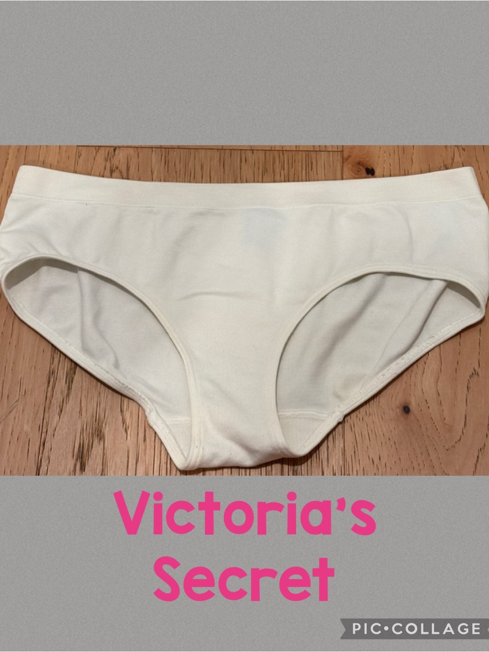 Victoria's Secret Off-White hipphugger panties size Medium